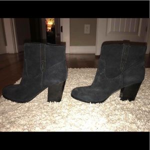 Frye- Black Booties (size 6)